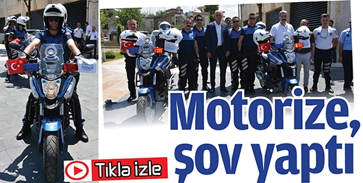 MOTORİZE, ŞOV YAPTI