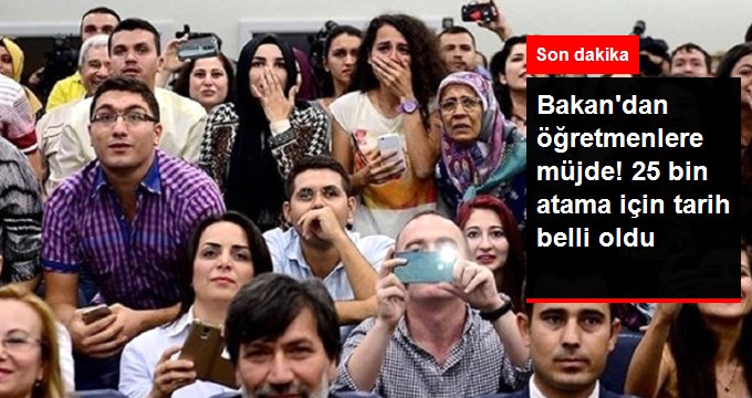 Son dakika! Milli Eğitim Bakanı'ndan A&ccedil;ıklama: 25 Bin &Ouml;ğretmen Atanacak
