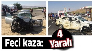 Feci kaza: 4 yaralı