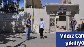 YILDIZ CAMİSİ YIKILIYOR