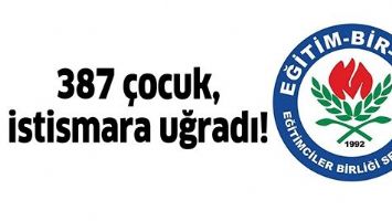 387 &Ccedil;OCUK, İSTİSMARA UĞRADI!