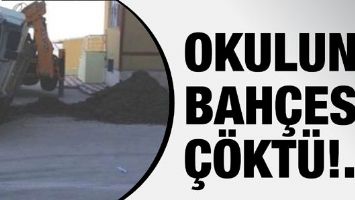 OKULUN BAH&Ccedil;ESİ &Ccedil;&Ouml;KT&Uuml;!..