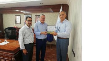 Vali, sendikacıları ağırladı
