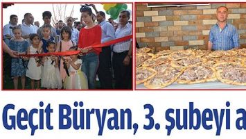 GE&Ccedil;İT B&Uuml;RYAN, 3. ŞUBEYİ A&Ccedil;TI