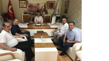 TFF B&Ouml;LGE M&Uuml;D&Uuml;R&Uuml;NDEN EREN&rsquo;E ZİYARET