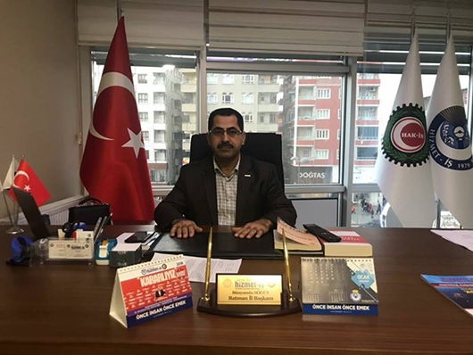 HAK-İŞ TEMSİLCİSİ S&Ouml;Ğ&Uuml;T;