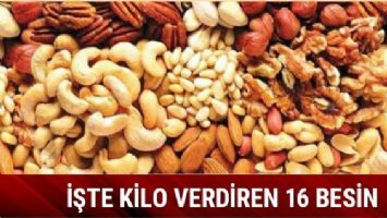 Kilo verdiren 16 besin
