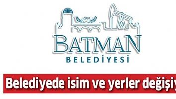 BELEDİYEDE İSİM VE YERLER DEĞİŞİYOR
