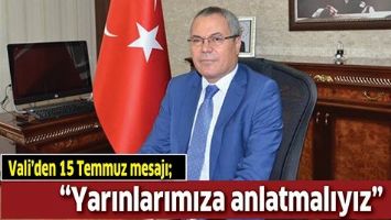 &ldquo;YARINLARIMIZA ANLATMALIYIZ&rdquo;