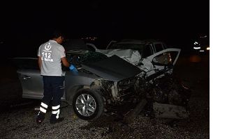 Beşiri Yolunda can pazarı: 1 &ouml;l&uuml;, 4 yaralı...