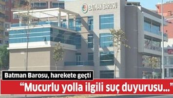 BATMAN BAROSU, HAREKETE GE&Ccedil;Tİ