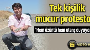TEK KİŞİLİK MUCUR PROTESTOSU