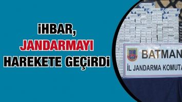 İHBAR, JANDARMAYI HAREKETE GE&Ccedil;İRDİ