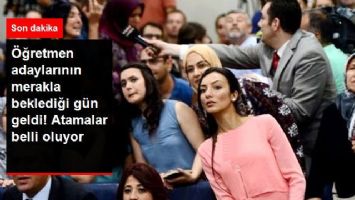 ATAMALAR BELLİ OLUYOR...