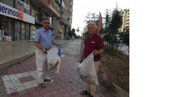 Zorluoğlu ve İkik&ouml;pr&uuml; Halkı &ccedil;&ouml;p topladı