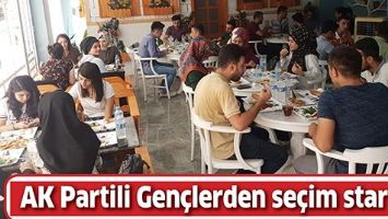 AK PARTİLİ GEN&Ccedil;LERDEN SE&Ccedil;İM STARTI