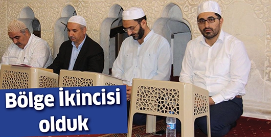 B&Ouml;LGE İKİNCİSİ OLDUK