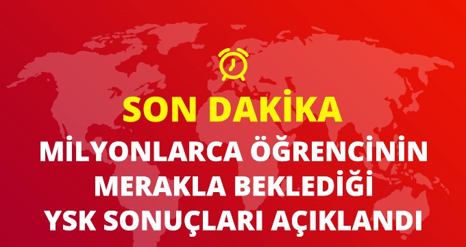 Son Dakika! Milyonlarca &Ouml;ğrencinin Merakla Beklediği YKS Sonu&ccedil;ları A&ccedil;ıklandı