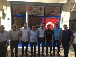 SASON'DA ŞEHİT AİLELERİNE ZİYARET