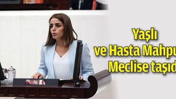 YAŞLI VE HASTA MAHPUSU, MECLİSE TAŞIDI