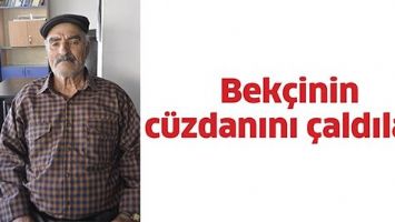 BEK&Ccedil;İNİN C&Uuml;ZDANINI &Ccedil;ALDILAR!