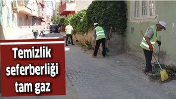 TEMİZLİK SEFERBERLİĞİ TAM GAZ