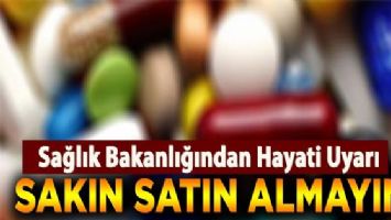 SAĞLIK BAKANLIĞI UYARDI!