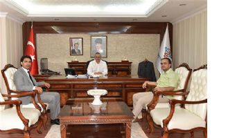 M&Uuml;SİAD BİNG&Ouml;L&rsquo;DEN VALİ&rsquo;YE ZİYARET