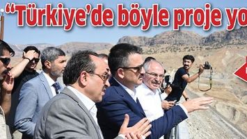 Bakan Pakdemirli, Ilısu Barajı'nı inceledi