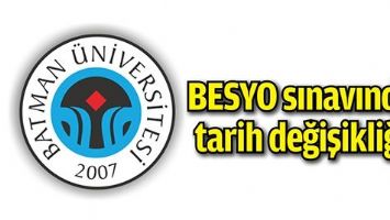BESYO SINAVINDA TARİH DEĞİŞİKLİĞİ