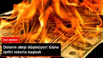 DOLARIN ATEŞİ D&Uuml;ŞM&Uuml;YOR
