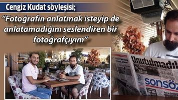 &ldquo;Fotoğrafın anlatmak isteyip de anlatamadığını seslendiren bir fotoğraf&ccedil;ıyım&rdquo;