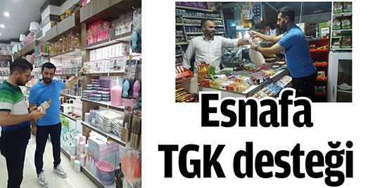ESNAFA TGK DESTEĞİ