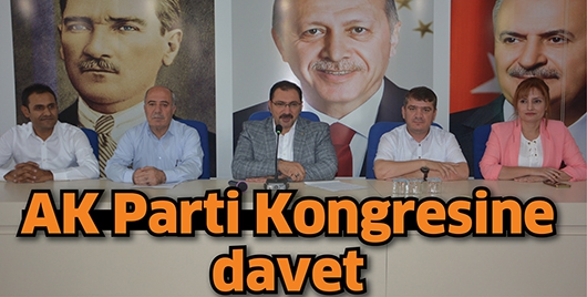 AK Parti Kongresine davet