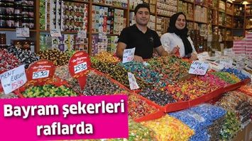 BAYRAM ŞEKERLERİ RAFLARDA
