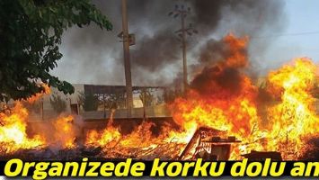 ORGANİZEDE KORKU DOLU ANLAR