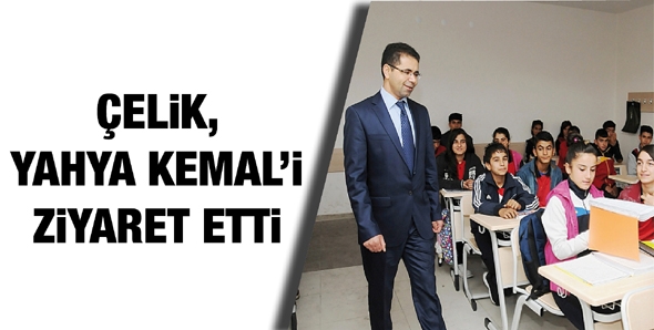 &Ccedil;ELİK, YAHYA KEMAL&rsquo;İ ZİYARET ETTİ&hellip;