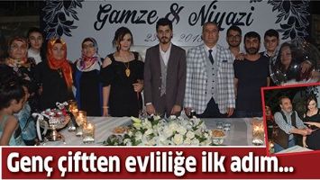 GEN&Ccedil; &Ccedil;İFTTEN EVLİLİĞE İLK ADIM&hellip;