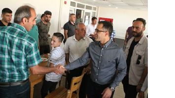 GERC&Uuml;Ş&rsquo;TE PROTOKOL BAYRAMLAŞTI