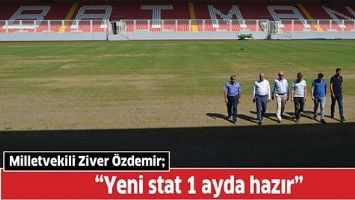 &ldquo;YENİ STAT 1 AYDA HAZIR&rdquo;