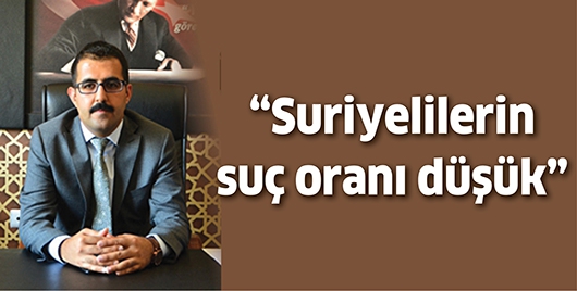 &ldquo;SURİYELİLERİN SU&Ccedil; ORANI D&Uuml;Ş&Uuml;K&rdquo;