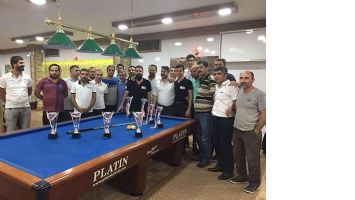 BİLARDO&rsquo;DA YILMAZ BİRİNCİ
