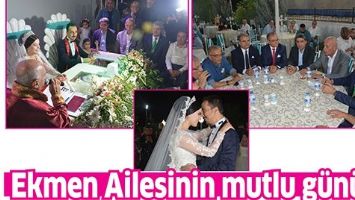 EKMEN AİLESİNİN MUTLU G&Uuml;N&Uuml;...