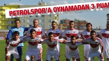 PETROLSPOR&rsquo;A OYNAMADAN 3 PUAN