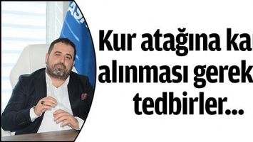 KUR ATAĞINA KARŞI ALINMASI GEREKEN TEDBİRLER...