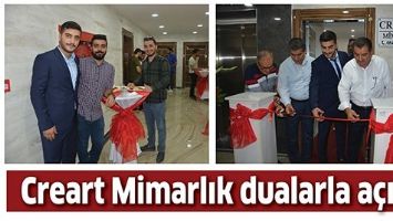CREART MİMARLIK DUALARLA A&Ccedil;ILDI