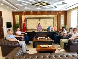 KAYMAKAMA VEDA ZİYARETİ