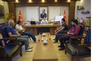 KAYMAKAMA AMAT&Ouml;R ZİYARET
