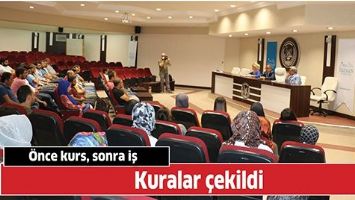 &Ouml;NCE KURS, SONRA İŞ
