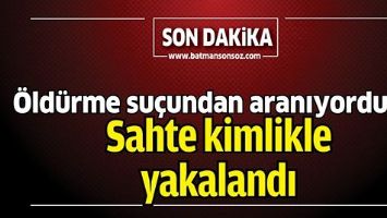 &Ouml;LD&Uuml;RME SU&Ccedil;UNDAN ARANIYORDU